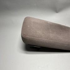 Tapa De Reposabrazos De Consola Central En Cuero Real Para Ford Ranger 2000-2006 – Gris, Con Portavasos