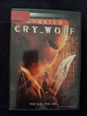 Cry_Wolf (DVD, 2005) Horror Unrated Version 
