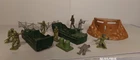 Marx Battleground Playset Landing craft Pill Box barbed wire soldiers Lot Origin