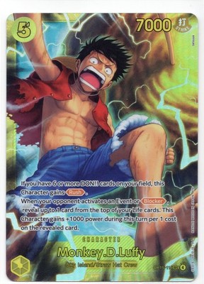 Monkey.D.Luffy OP15-119 SEC Adventure on Kami's Island One Piece TCG - English