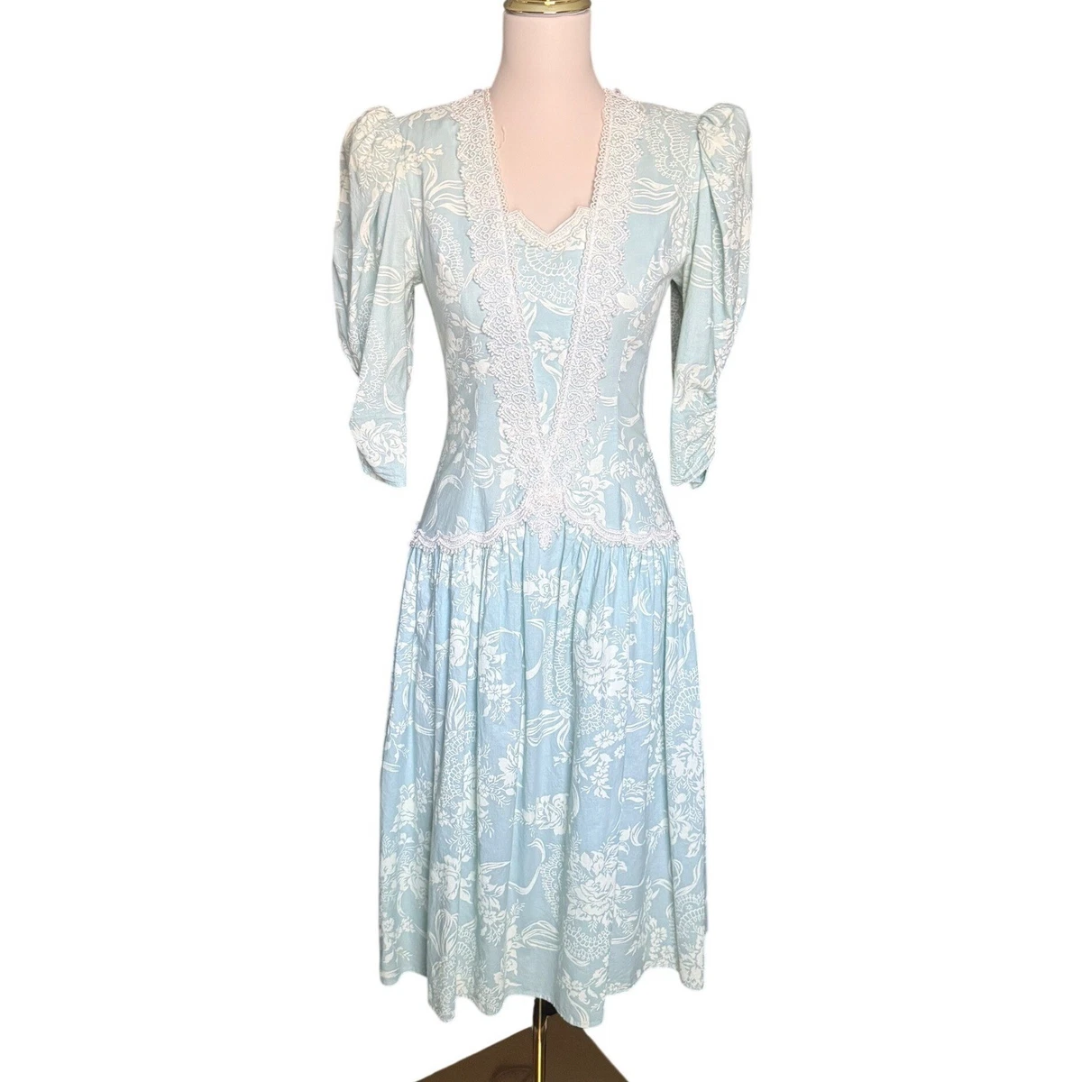 Gunne Sax Blue 1980s Vintage Dresses for Women for sale | eBay