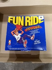 Fun Ride Deluxe Backyard Zip Line Kit - 70 Foot Cable Ride New In Box 