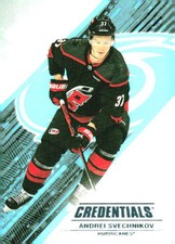 2024-25 Upper Deck Credentials #37 Andrei Svechnikov Carolina Hurricanes