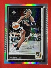 2025 Panini WNBA Donruss A'ja Wilson #82 Las Vegas Aces League MVP SP HOLO FOIL