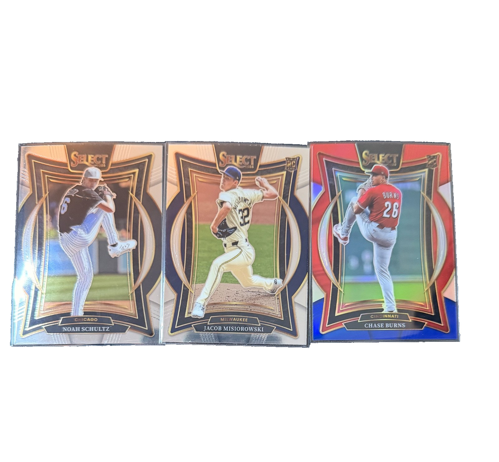 2025 Select Concourse Noah Schultz Jacob Misiorowski Chase Burns /399