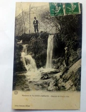 environs de st seine l,abbaye cascade de comble rat