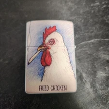 Fried Chicken Zippo-Wick Type Lighter Windproof Novelty Funny Smoking Joint