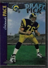 1997 TOPPS CHROME ORLANDO PACE DRAFT PICK ROOKIE CARD #153