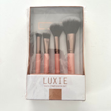 Image of LUXIE Face Complexion 4-Piece Brush Set Rose Gold Collection NIB