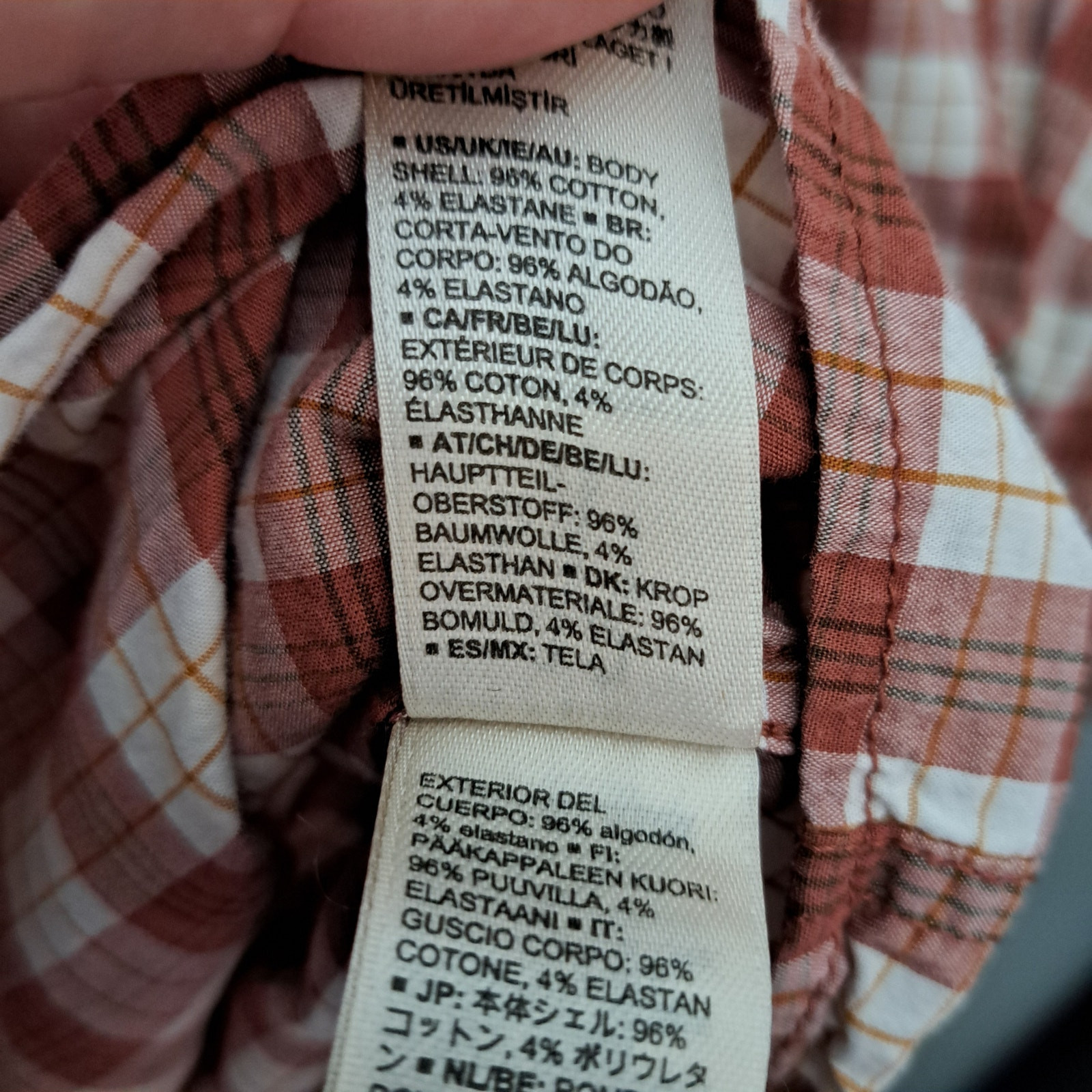 GOODTHREADS Maroon Plaid Button Down Long Sleeve … - image 5