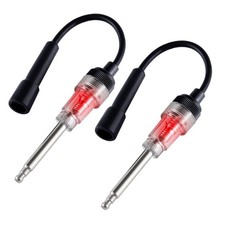 Singaro 2pcs Inline Spark Plug Tester Plug-in Engine Ignition 2 2