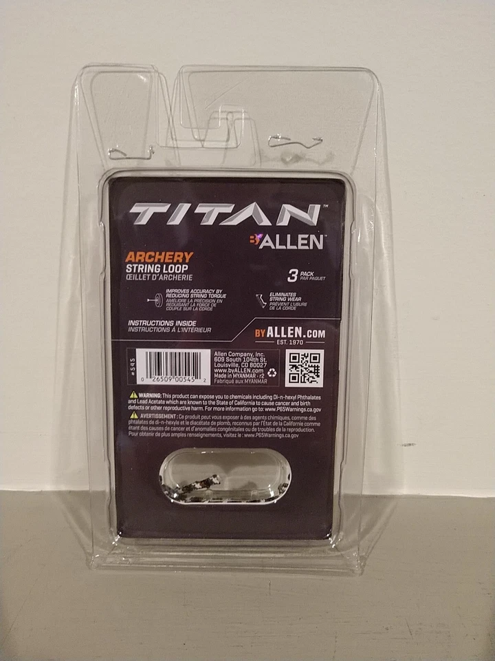 Titan Archery String Loop - 3 Pack - Image 2 of 2