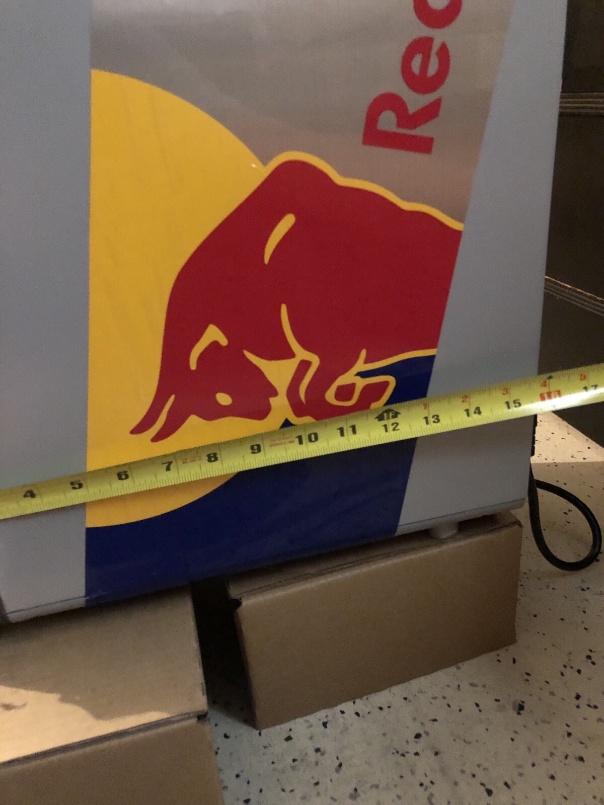 New Red Bull Mini Fridge GDC ECO Small Drink Refrigerator Cooler Logo