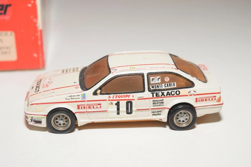 A26 1:43 STARTER FORD SIERRA RALLY MONTE CARLO RALLY WHITE EXCELLENT BOXED - Image 2 of 4