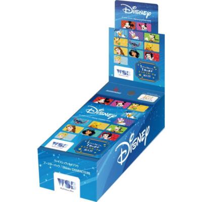 Weiss Schwarz Blau Booster Pack Disney Characters 10 Packs Box Factory Sealed N2
