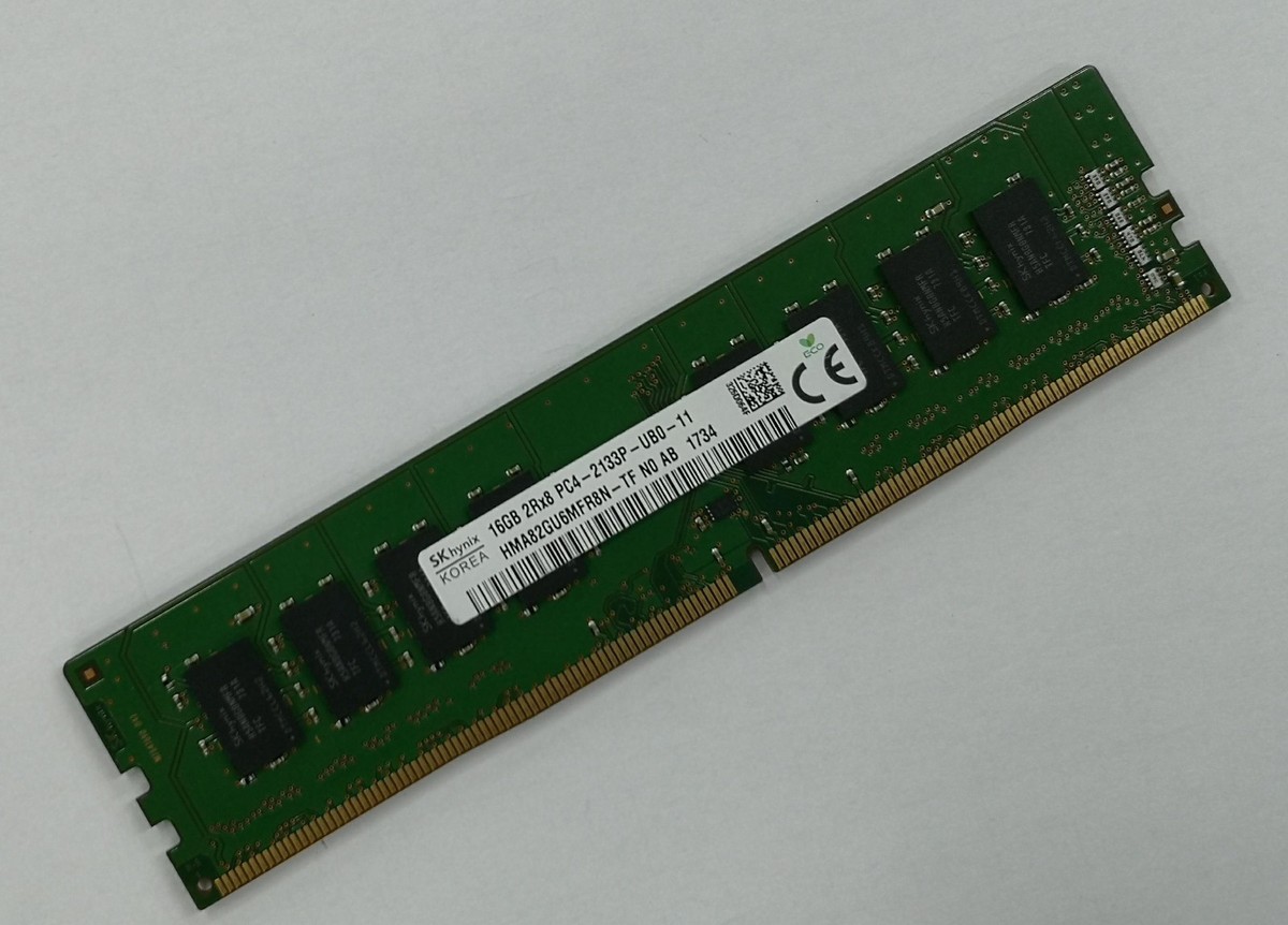 SK Hynix 16GB DDR4 2133 Desktop DIMM RAM 2Rx8 PC4-17000