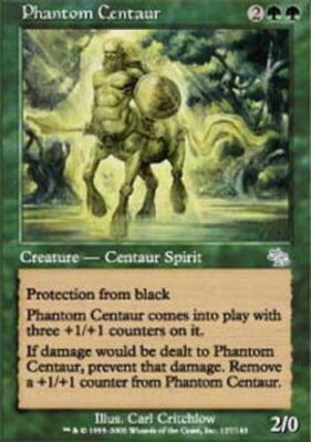 MTG-1x-Damaged, English-Phantom Centaur - Foil-Judgment