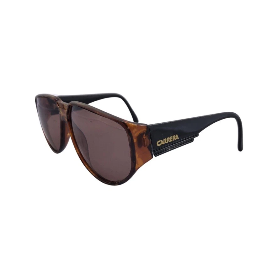CARRERA!!! Gafas de sol vintage años 80 'Carrera' negras y carey  Foto 2 de 4