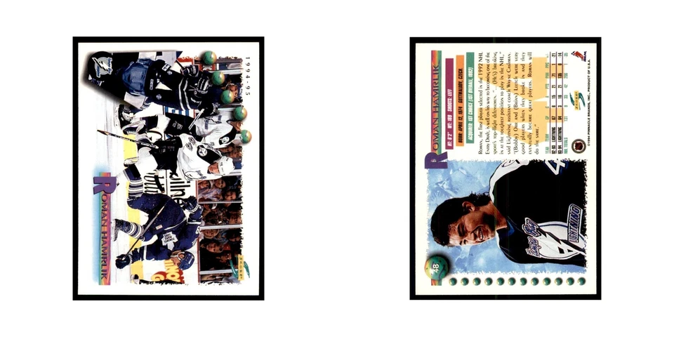 Roman Hamrlik 1994 Score #48 Hockey Cards Hockey Card NM - Image 3 of 3