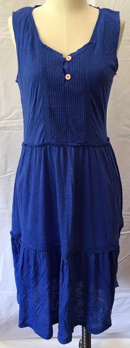 NEW Womens Matilda Jane Adventure Begins Into The Blue Dress Size M Medium  | eBay