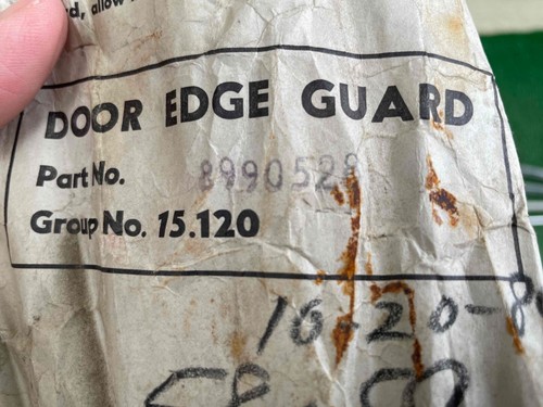 1958 - 1959 Rambler Door Edge Guards Mouldings AMC Vintage American Motors - Picture 5 of 19