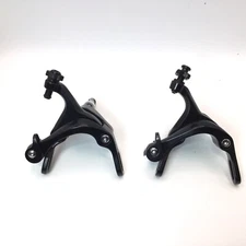 Zrace Br-001 Dual Pivot Road Bike Brake Calipers Set Front & Rear Black Aluminum