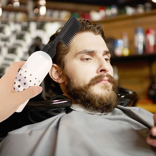 3 Pcs Kammflasche Für 2024 Haarfarbe Quetschflasche Haarfärbemittel Haarölflasche