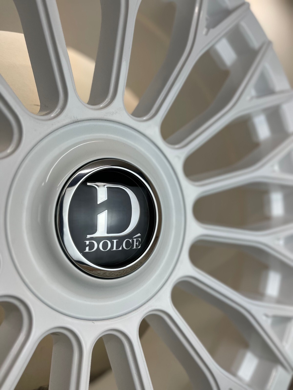 22 DOLCE ROMA WHITE STAGGERED  WHEELS FITS BENTLEY GT GTC & FLYING SPUR 19-25