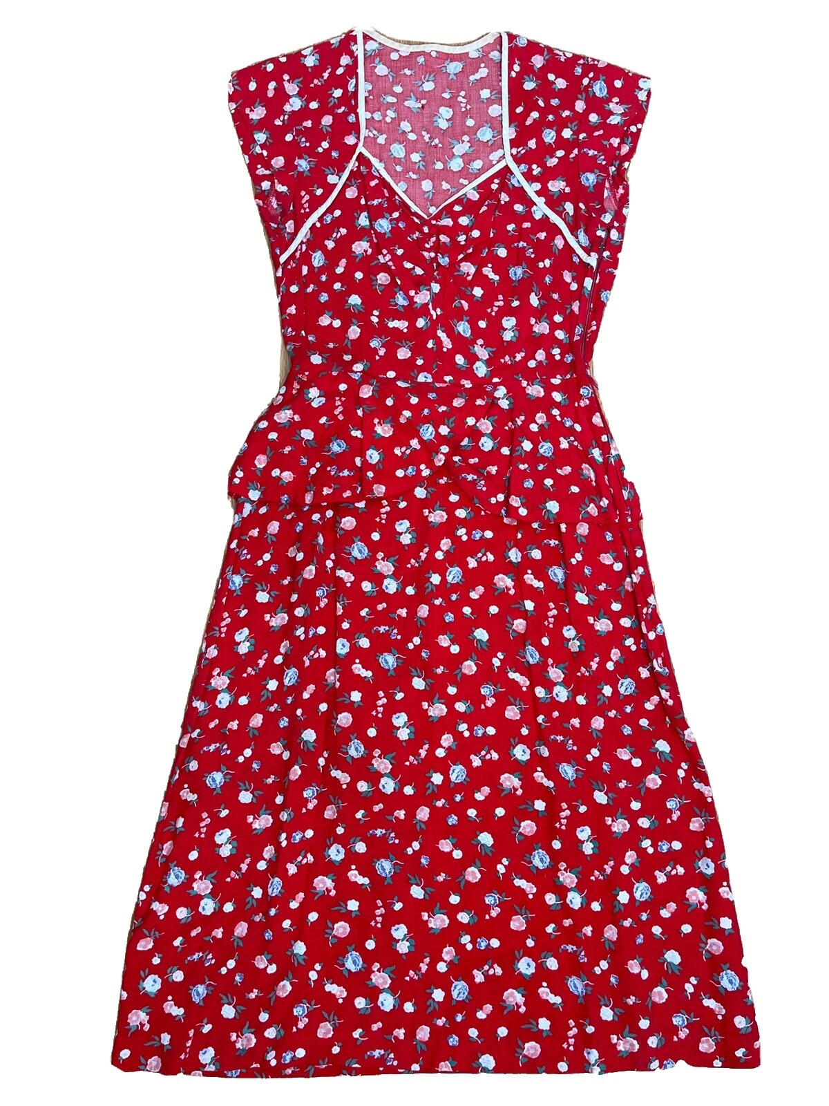 Женские винтажные платья на каждый день из хлопка 1970-е