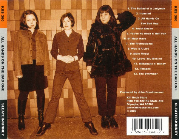 Sleater-Kinney - All Hands On The Bad One (CD, Album) (Mint