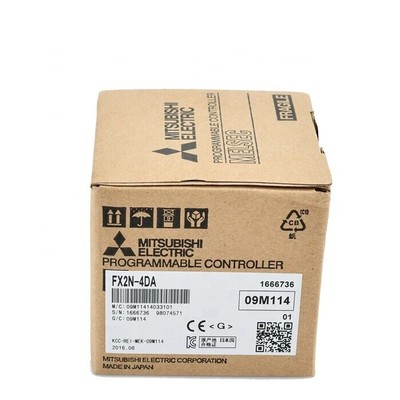 New In Box Mitsubishi FX2N-4DA Programmable Controller