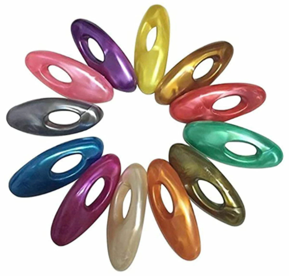 12 pcs Fancy Plain Colorful Scarves Safety Pin,Scarf Pins,Hijab Pins,Brooch  Pins