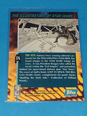 STAR WARS RONALD REAGAN X-WING FIGHTERS 1994 TOPPS GALAXY #174 | eBay