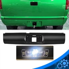 REAR ROLL PAN & LICENSE PLATE LIGHT W/SCREWS 2PC For 94-03 Chevy S10 GMC Sonoma