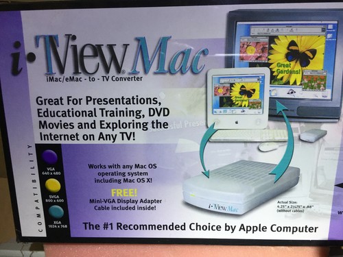 FOCUS ENHANCEMENTS - I TVIEW DV - MAC VIDEO - Apple Macintosh New in the box!