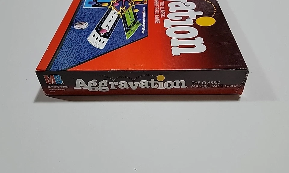 De colección 1989 Milton Bradley Aggravation The Classic Marble Race Juego Completo Foto 4 de 4