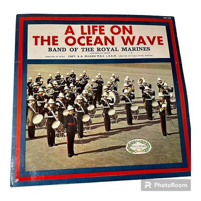 Vinyl LP A Life On The Ocean Wave Band Of HM Royal Marines 1961 RCA LSA3249