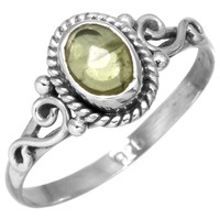 925 Sterling Silver Ring Natural Peridot Gemstone Fashion Jewelry Size Q Me10327 925 Sterling Silver Ring Natural Peridot Gemstone Fashion Jewelry Size Q Me10327