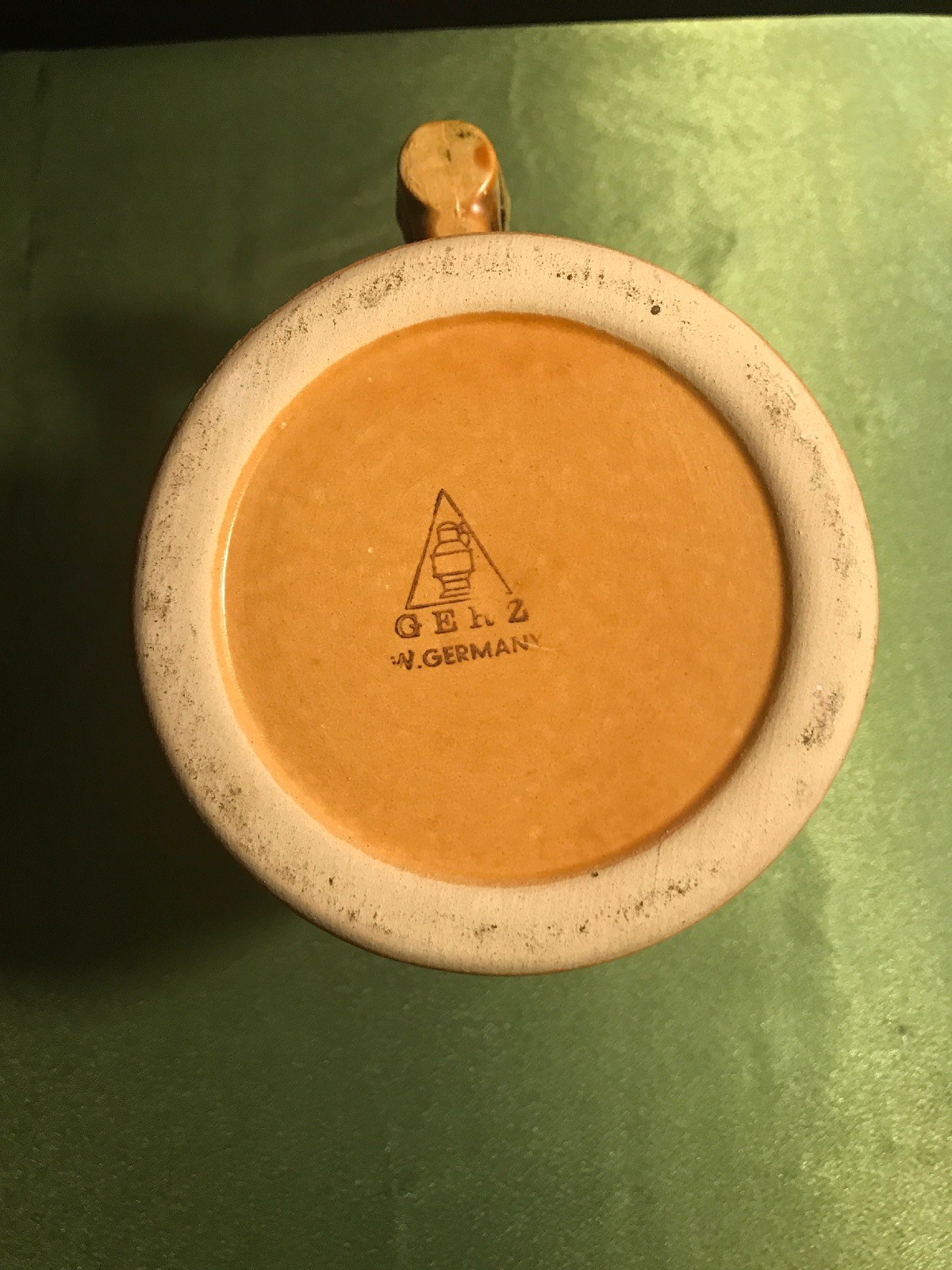 Vintage Simon GERZ West German Beer Stein Knights Ceramic Stein DBGM 85 Yellow eBay