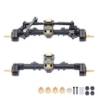 RCAWD Brass Hub Front Rear Portal Axles 3.0 Version for Axial SCX24 1/24 Series