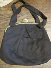 Vtg 1950'S Koret/KORETOLOPE KID BROWN SUEDE Purse W/Attached Coin Purse
