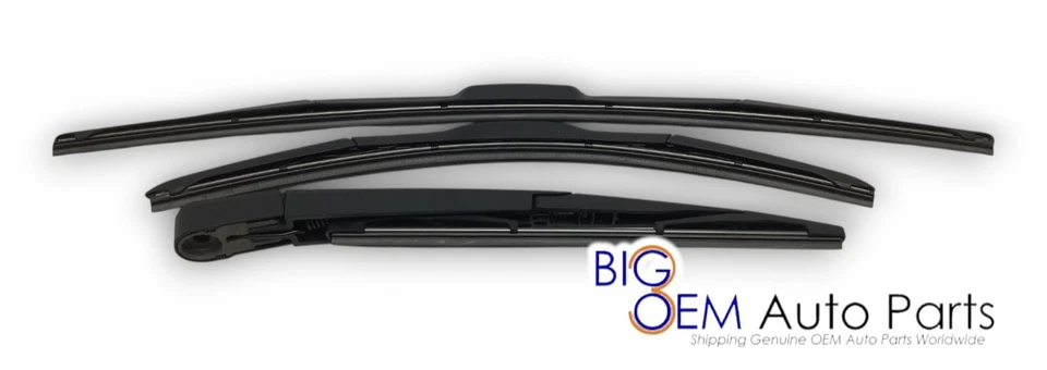 Juego de escobillas limpiaparabrisas trasero y conductor pasajero Chevrolet Blazer 2024-2025 nuevo OEM Foto 2 de 4