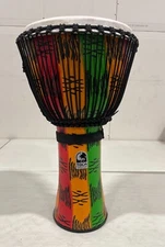 Toca TF2DJ-14SB Freestyle II Rope Tuned 14-Inch Djembe with Bag - Spirit Finish