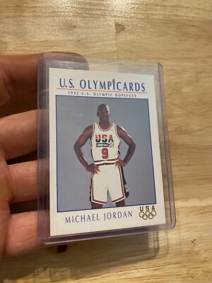 Michael Jordan 1992 Basketball Card Chicago Bulls USA Olympics NBA Memorabilia