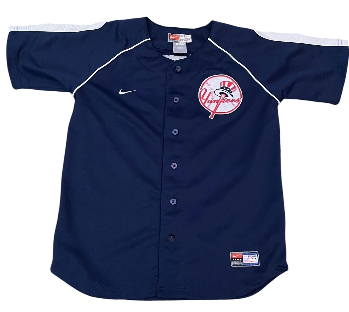 Youth New York Yankees Mark Teixeira L (14) NikeFitDry Jersey