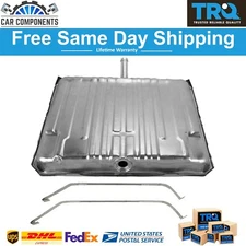 TRQ New Fuel Gas Tank 20 Gallon with Straps For 1964-1967 Chevy Chevelle Malibu