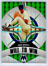 2022 Mosaic Baseball - Jack Morris - GREEN MOSAIC - Twins - Will To Win - #WW-9