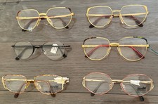 Authentic Vintage Eyeglasses Lot Lunettes Ladies Specs Metal Mix Collection