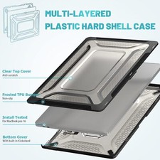 Hard Shell Case Compatible with MacBook Pro 14 Inch 2023 2022 2021 TYTX Plastic