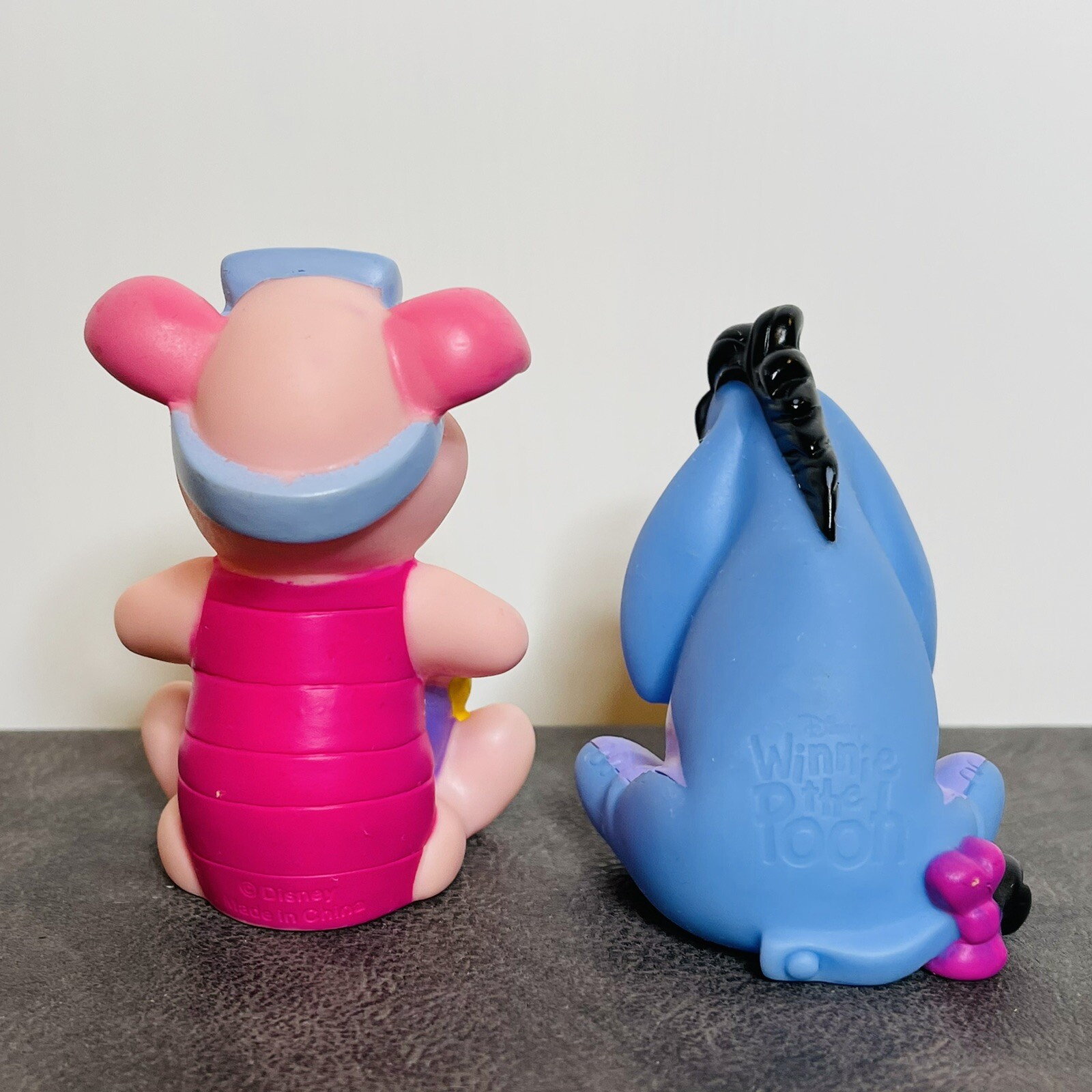 Winnie The Pooh Disney Piglet And Eeyore Vintage Bath Toys Water Cake Toppers eBay